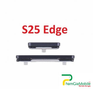 Nút Nguồn Ngoài Vỏ Samsung Galaxy S25 Edge Điều Chỉnh Âm Lượng Nhựa Bên Sườn Original Power Button + Volume Control